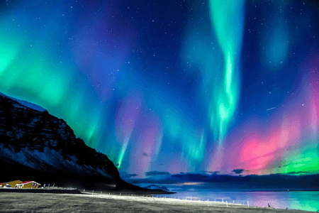 450x300 - Islândia Aurora Boreal